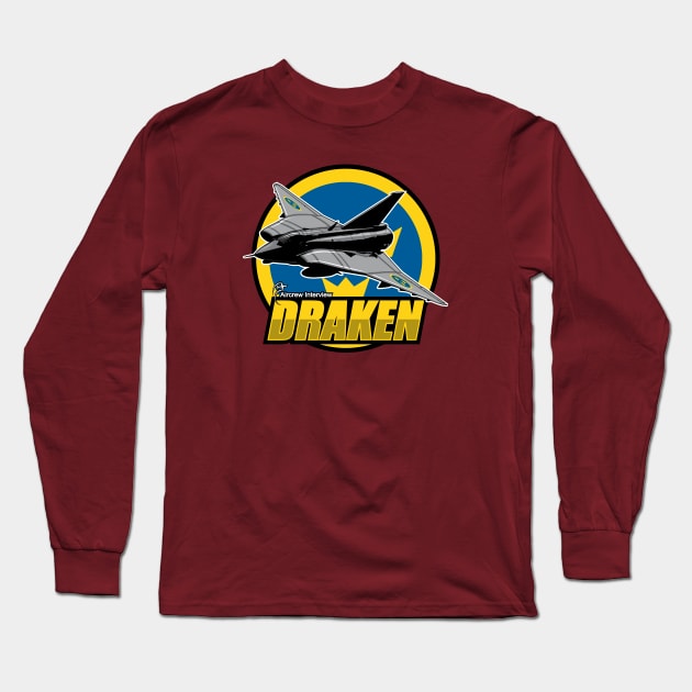 Draken Long Sleeve T-Shirt by Aircrew Interview